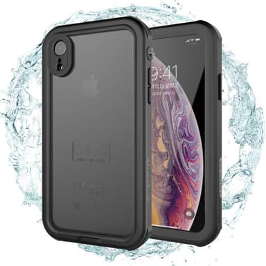 iPhone XR vanntett deksel/skall Svart
