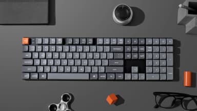 Keychron K5 MAX trådløst tastatur (Red brytere)