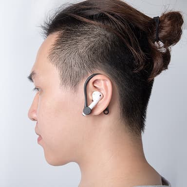 Ørekroker for Air Pods svart