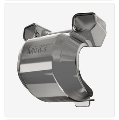 Mini 3 Gimbal Protector – Linsedeksel Støvtett hette for DJI Mini 3 Drone – Gjennomsiktig svart