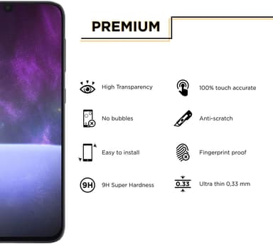 Skjermbeskytter Samsung S21 Plus Gjennomsiktig