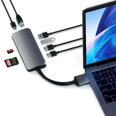 Satechi USB-C Dual Multimedia USB hub