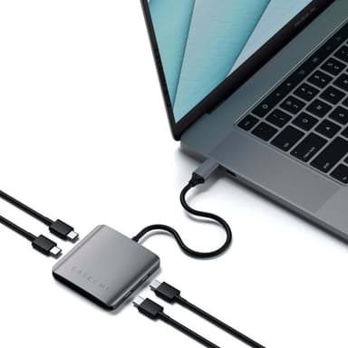 Satechi Aluminum 4-port USB-C hub