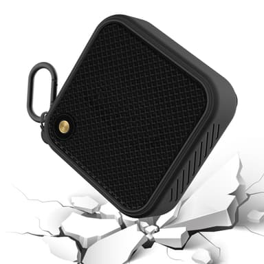 Bærbar Bluetooth-høyttaler reisebærende silikonetui til Marshall Willen Sort