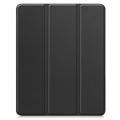 Til iPad Air 13 (2024) Slim Fit Tri-Foldbart Etui Pennebrett - Svart