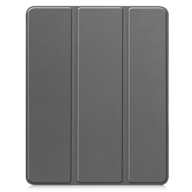 Til iPad Air 13 (2024) Slim Fit Tri-Foldbart Etui Pennebrett - Grå