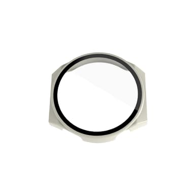 Veske med skjermbeskytter for Huawei Watch GT3 Pro/Porsche (46mm) Hvit