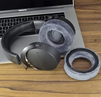 Flanell øreputer for Beyerdynamic DT700 Prox DT900 Prox Grå Tykke flanell øreputer