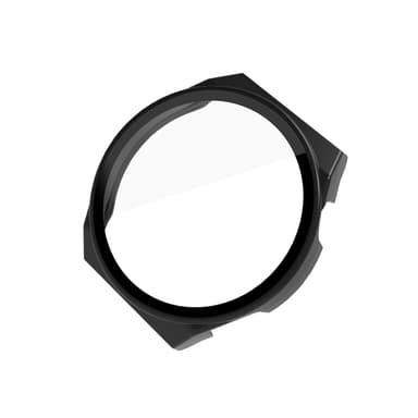 Veske med skjermbeskytter for Huawei Watch GT3 Pro/Porsche (46mm) Sort