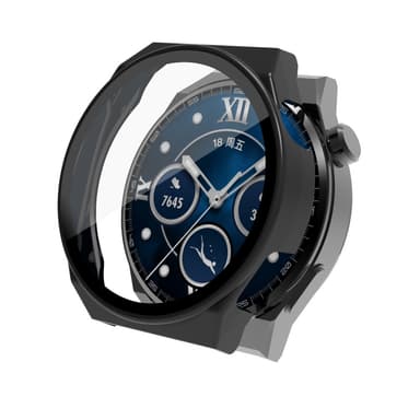 Veske med skjermbeskytter for Huawei Watch GT3 Pro/Porsche (46mm) Sort