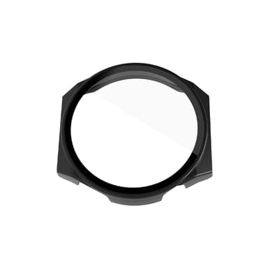 Veske med skjermbeskytter for Huawei Watch GT3 Pro/Porsche (46mm) Sort