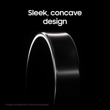 Samsung Galaxy Ring smartring Størrelse 14 (sort)