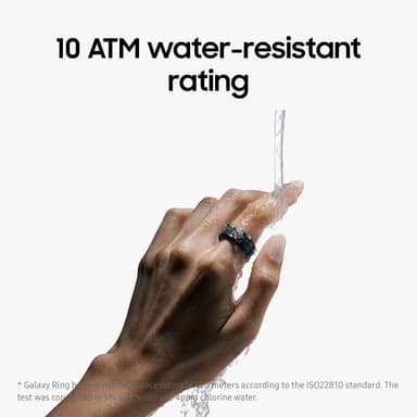 Samsung Galaxy Ring smartring Størrelse 14 (sort)