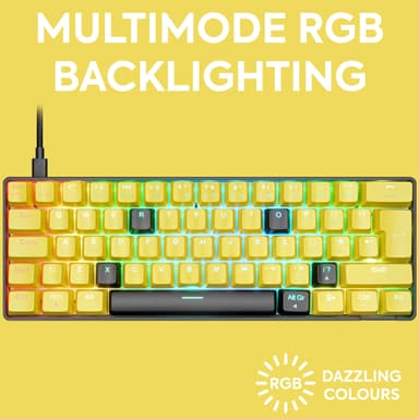NOS C-450 Mini PRO RGB gamingtastatur (Smyle)