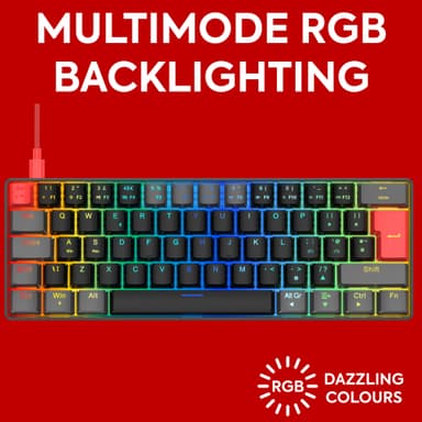 NOS C-450 Mini PRO RGB gamingtastatur (Late Night)