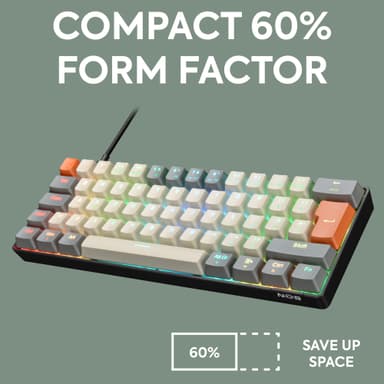 NOS C-450 Mini PRO RGB gamingtastatur (1973)