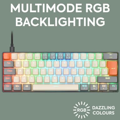 NOS C-450 Mini PRO RGB gamingtastatur (1973)