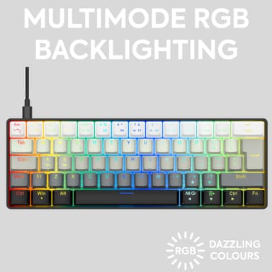 NOS C-450 Mini PRO RGB gamingtastatur (shader)