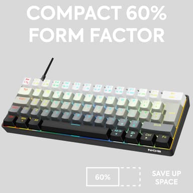 NOS C-450 Mini PRO RGB gamingtastatur (shader)