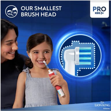 Oral-B Vitality Pro Kids Lion King elektrisk tannbørste 297257 (rød)