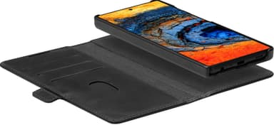 Dbramante1928 Lynge Samsung Galaxy S25 Ultra lommebokdeksel (sort)