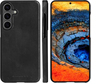 Dbramante1928 Lynge Samsung Galaxy S25+ lommebokdeksel (sort)