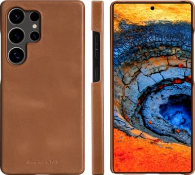Dbramante1928 Lynge Samsung Galaxy S25 Ultra lommebokdeksel (tan)