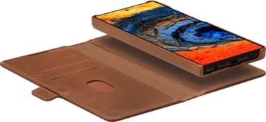Dbramante1928 Lynge Samsung Galaxy S25 Ultra lommebokdeksel (tan)