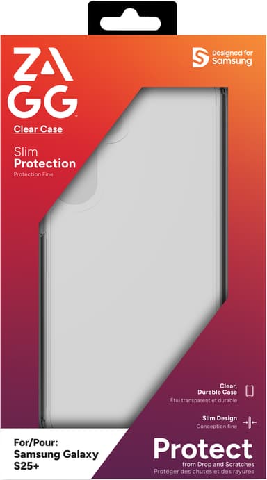 Zagg Samsung Galaxy S25+ gennomsiktig deksel