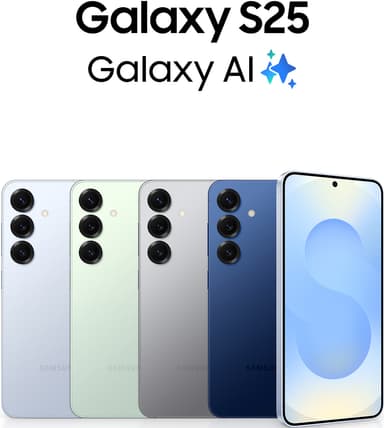 Samsung Galaxy S25 5G smarttelefon 12/128GB (Navy)