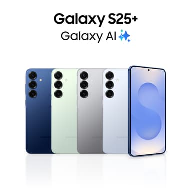 Samsung Galaxy S25+ 5G smarttelefon 12/512GB (Icyblue)