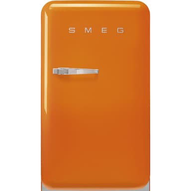 Smeg 50's style kjøleskap med fryser FAB10ROR6 (oransje)