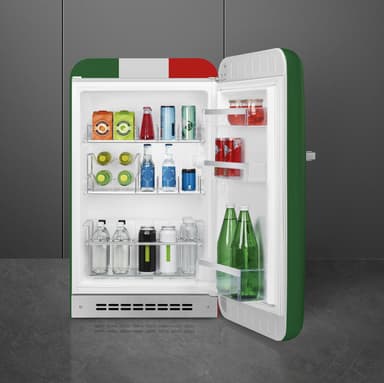 Smeg 50 s Style kjøleskap FAB10HRDIT6 (Italian flag)