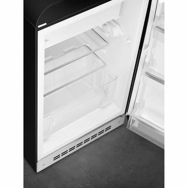 Smeg 50 s Style kjøleskap med fryser FAB10RBL6 (sort)