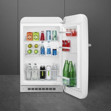 Smeg 50 s Style kjøleskap FAB10HRWH6 (hvit)