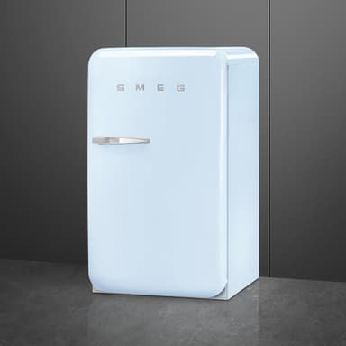 Smeg 50's style kjøleskap med fryser FAB10RPB6 (pastellblå)
