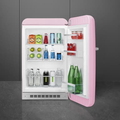 Smeg 50 s Style kjøleskap FAB10HRPK6 (rosa)