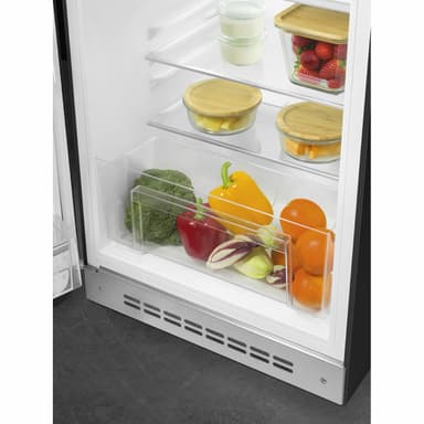 Smeg 50 s Style kjøleskap med fryser FAB10LBL6 (sort)