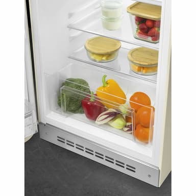 Smeg 50 s Style kjøleskap med fryser FAB10LCR6 (Krem)