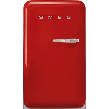 Smeg 50's style kjøleskap med fryser FAB10LRD6 (rød)