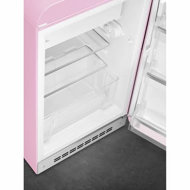Smeg 50's style kjøleskap med fryser FAB10RPK6 (rosa)
