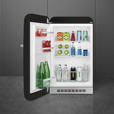 Smeg 50 s Style kjøleskap FAB10HLBL6 (sort)