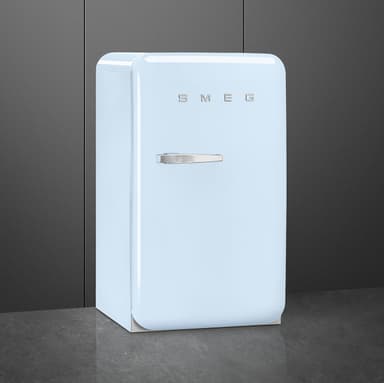 Smeg 50's style kjøleskap med fryser FAB10RPB6 (pastellblå)