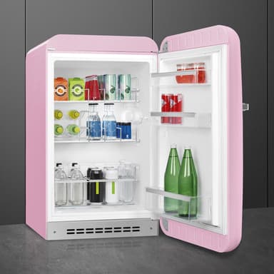 Smeg 50 s Style kjøleskap FAB10HRPK6 (rosa)