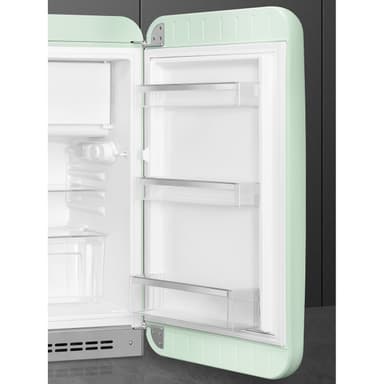 Smeg 50's style kjøleskap med fryser FAB10RPG6 (pastellgrønn)