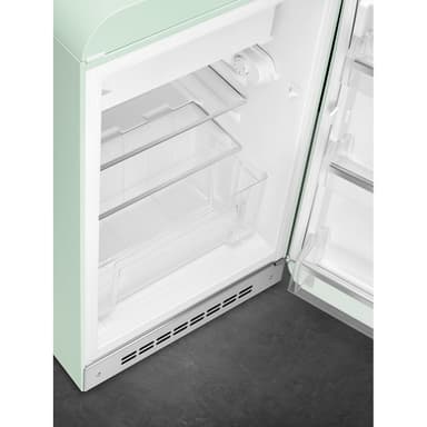 Smeg 50's style kjøleskap med fryser FAB10RPG6 (pastellgrønn)