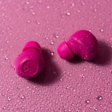 JLab Go Pop helt trådløse in-ear hodetelefoner (fuschia)