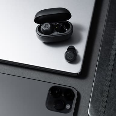 JLab Go Pop helt trådløse in-ear hodetelefoner (sort)