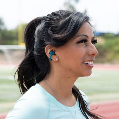 JLab Flex helt trådløse in-ear hodetelefoner (teal)
