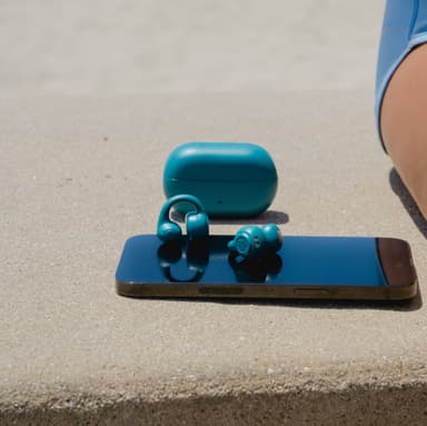 JLab Flex helt trådløse in-ear hodetelefoner (teal)
